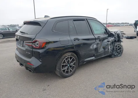 2024 BMW X3 xDrive30I из США, поврежденный, VIN 5UX53DP07R9U63190